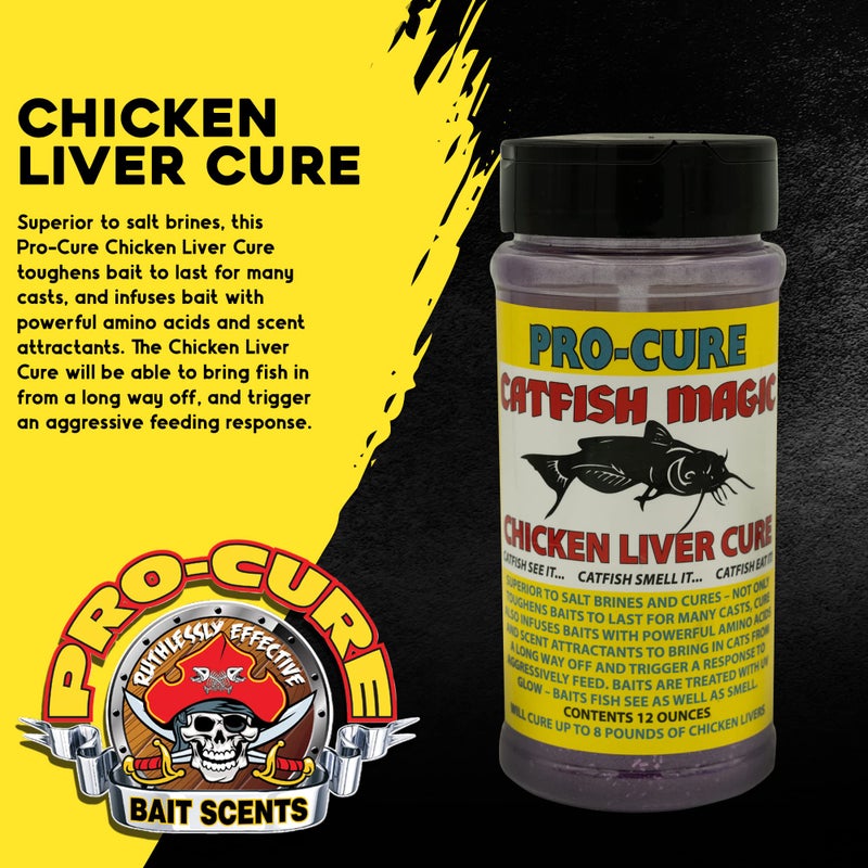 PROcure Pro-Cure Catfish Magic Chicken Liver Cure, 12 Ounce - Image 2